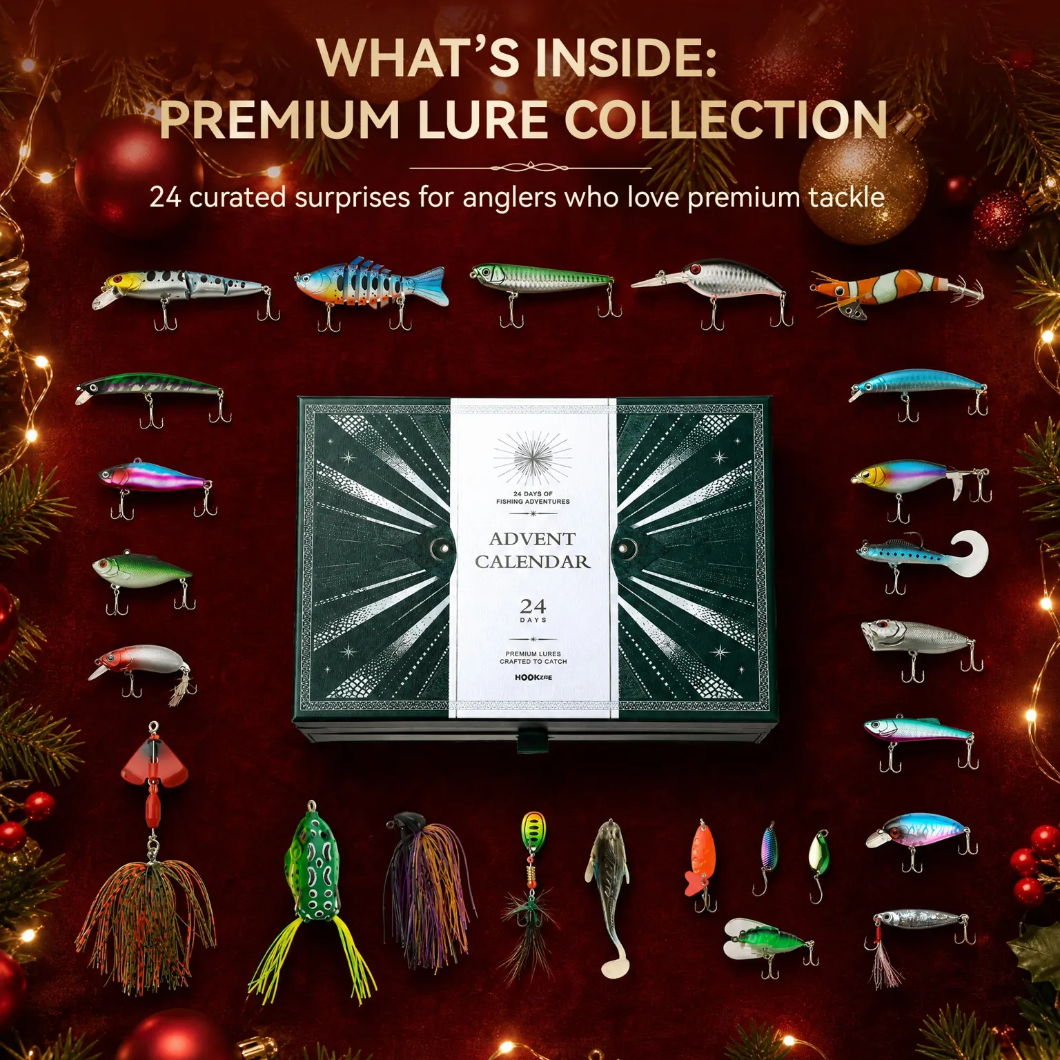 HookEze Fishing Advent Calendars | 24 Days of Fishing Gifts