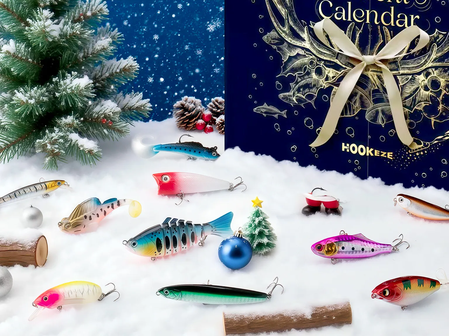 HookEze Fishing Advent Calendars | 24 Days of Fishing Gifts